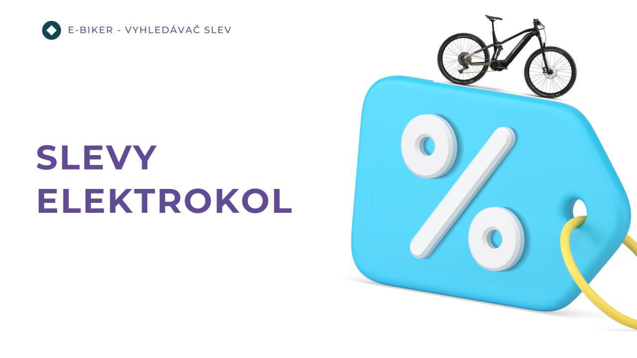 Vyhledávač slev elektrokol - aktuální slevy