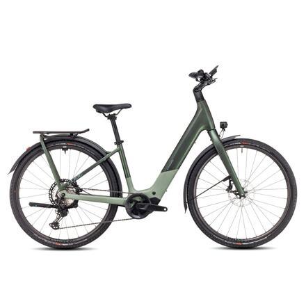 Cube Kathmandu Hybrid C:62 SLT 400X, easy entry - stellar´n´origanogreen