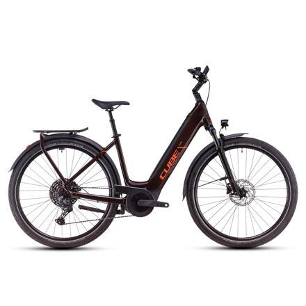 Cube Touring Hybrid PRO 625, easy entry - Cinnamon´n´orange