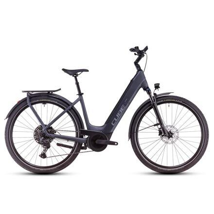 Cube Touring Hybrid PRO 625, easy entry - Metallicgrey´n´chrome